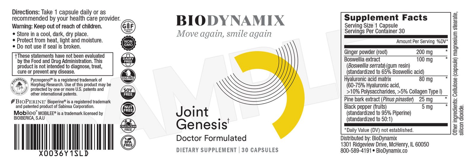 Joint Genesis supplement bottle with latest price for joint pain relief and improved mobility